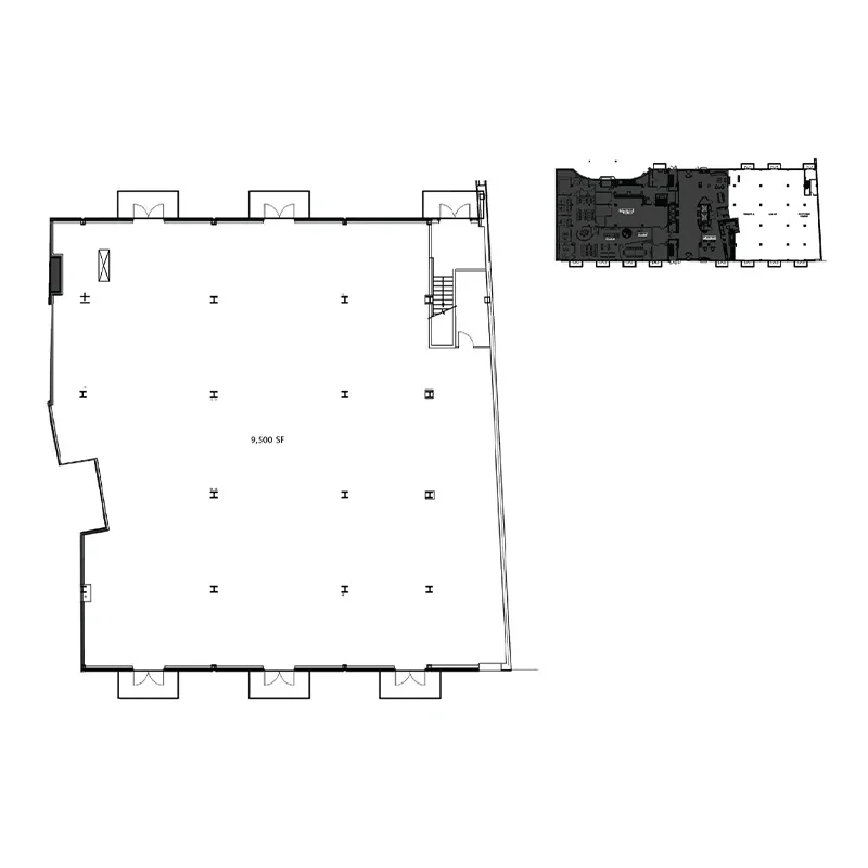 1ST floor | Build-to-suit